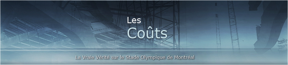 Les coûts du Stade Olympique de Montréal